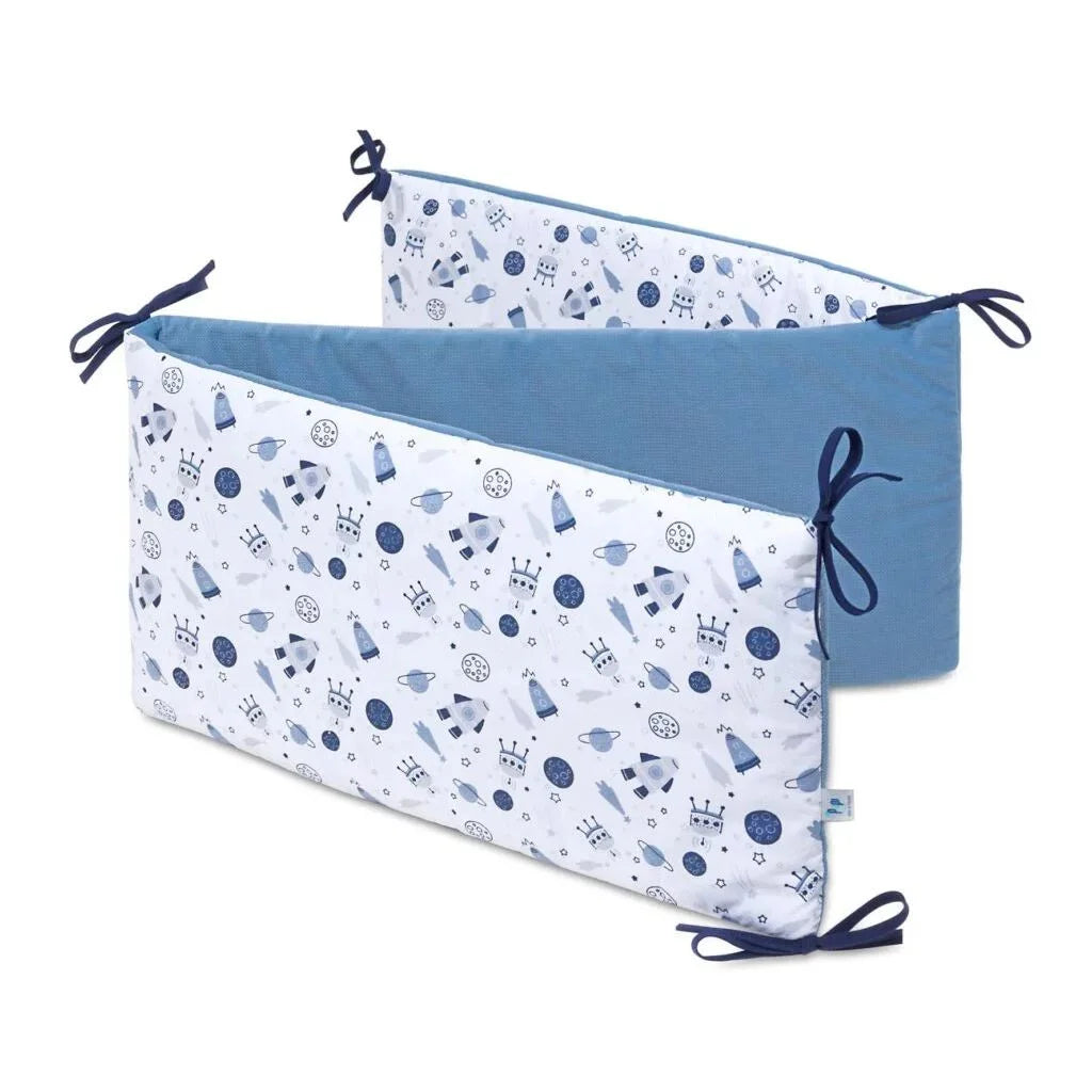 Paracolpi per lettino Magic Space velvet jeans