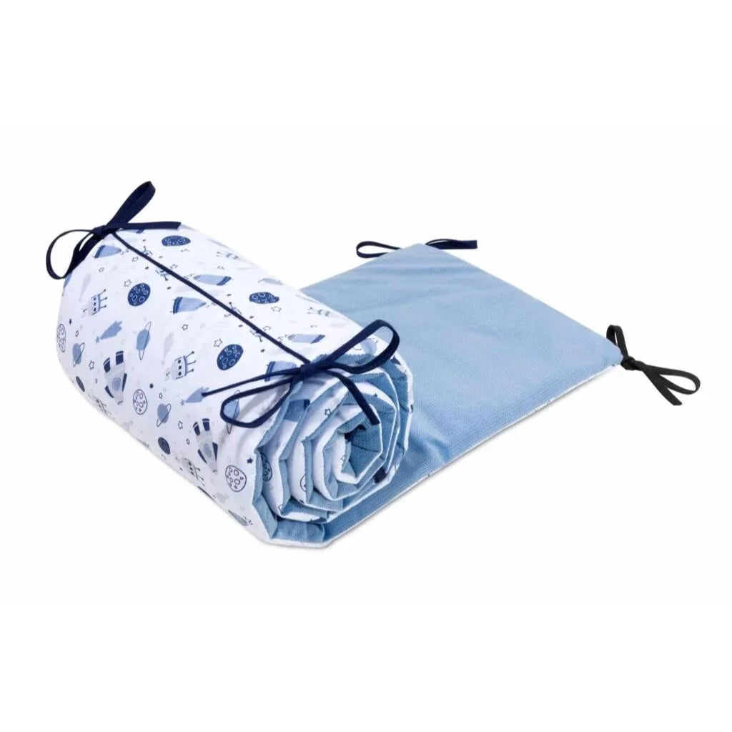 Paracolpi per lettino Magic Space velvet jeans