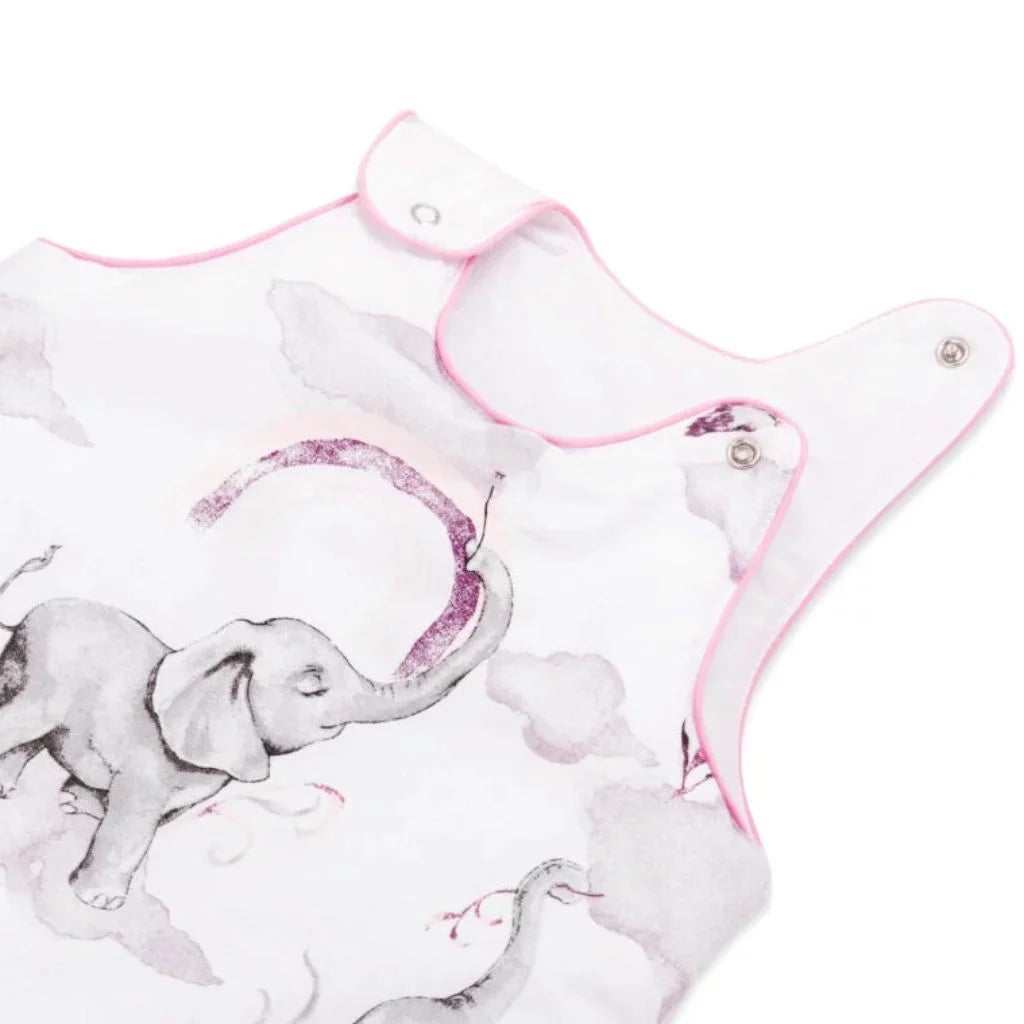Sacco a pelo in cotone Eledreams Pink Pepi